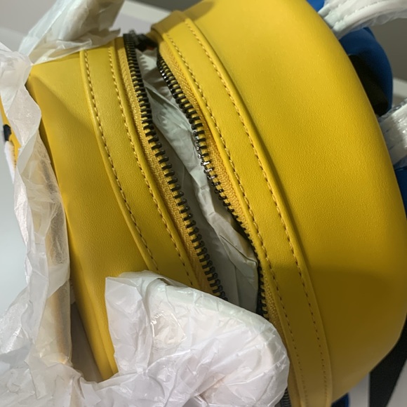 Loungefly Sanrio Aggretsuko Two Face Cosplay Mini Backpack Loungefly - Picture 13 of 14